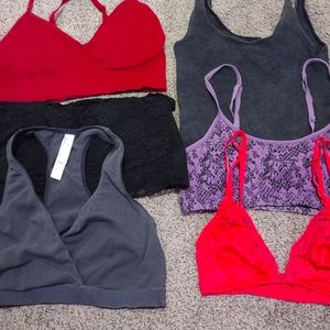 Lot of 6 bras